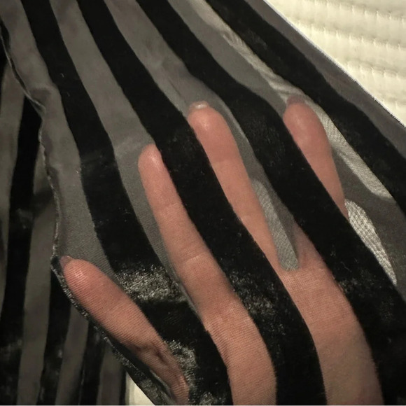 REVOLVE XS Mini Dress House of Harlow 1960 Multi Stripe WovenVelvet Stripes(T) - Picture 11 of 15